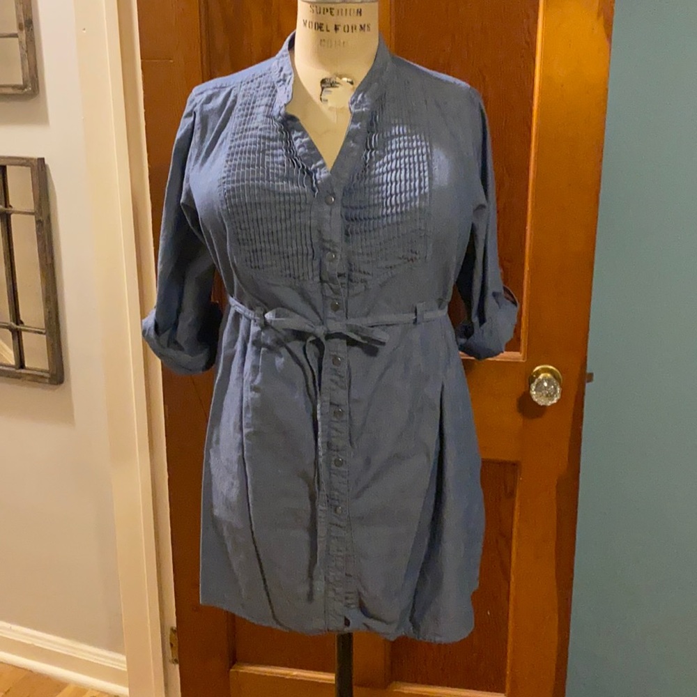 0253 | Lane Bryant Chambray Tunic